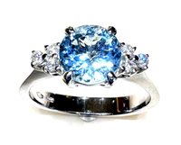 Ringe Ititoli Dame Acquamarina in Weißgold Acquamarina 1.34 Ct AD1631#BLA - AD1631#BLA